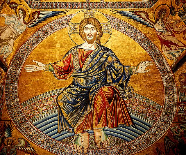 2019.07.07_Mosaic of Jesus Christ in Florence Baptistry